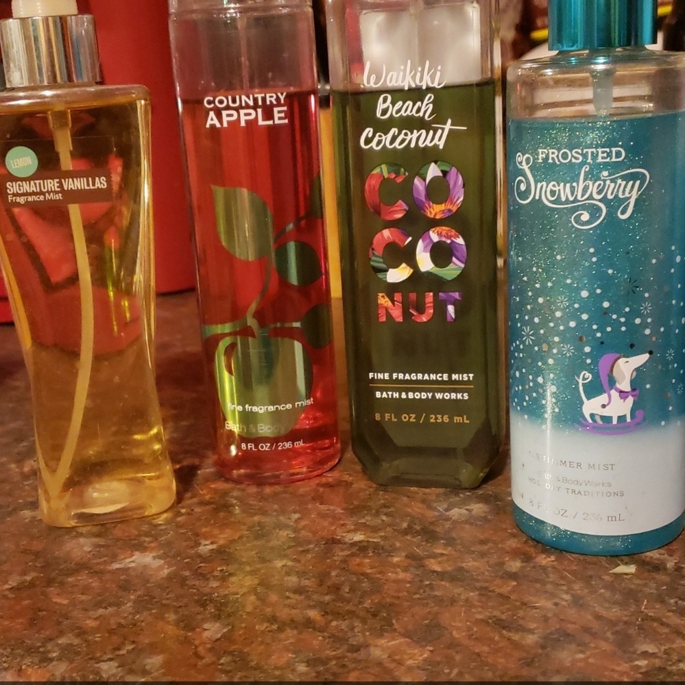 Bath and Body works body spray